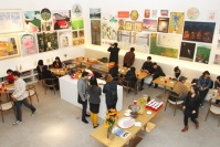 hi小店迎蛇年首展 40位藝術家繽紛滿墻,羅敏文,董帥,高源,孟憲旸,彌生,施美嫻,忻洛汀,陳正乾,崔君,崔君