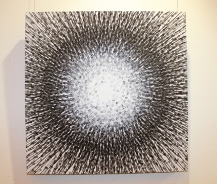 孟祿丁 《元速》 2011 布面丙烯 85x85cm
孟祿丁 《元速》 2011 布面丙烯 85x85cm