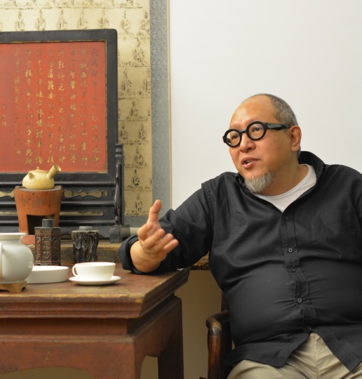 百藝畫廊負(fù)責(zé)人禚宏順

