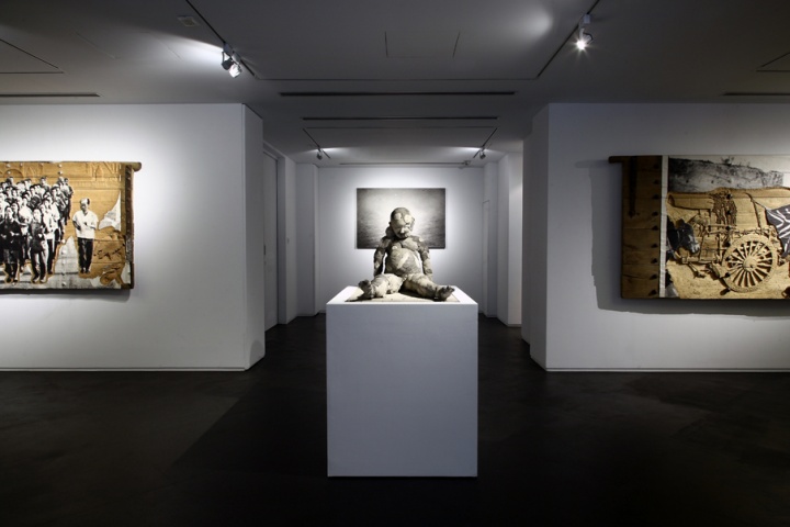 張洹個展“錦灰堆”現(xiàn)場
