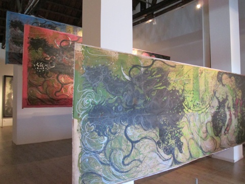 行動中的線條 富思畫廊樸素贇個展 行動中的線條 富思畫廊樸素贇個展