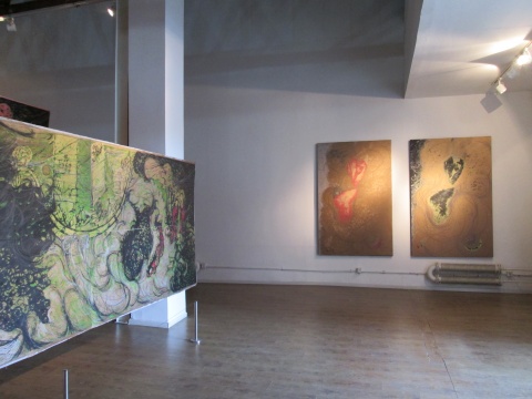 行動中的線條 富思畫廊樸素贇個展 行動中的線條 富思畫廊樸素贇個展