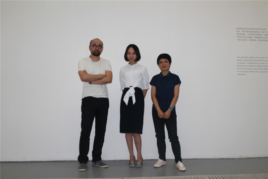 藝術家王茂、林大負責人王一妃、藝術家徐悰
