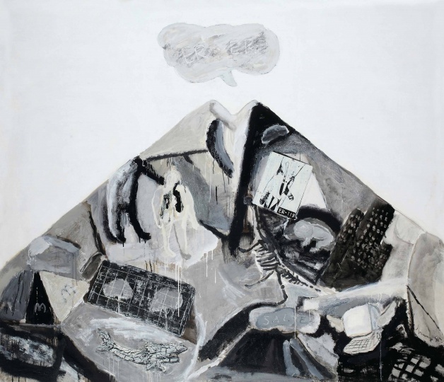 尚揚  《大風(fēng)景診斷之四》 170×200cm  布面油畫  1995
