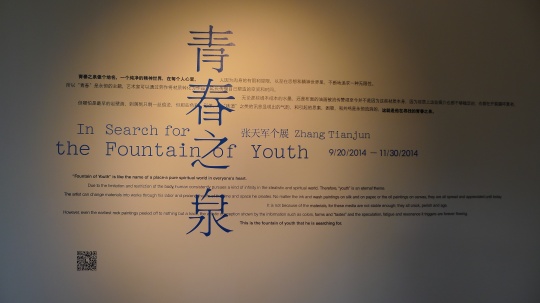 張?zhí)燔妭€(gè)展“青春之泉”現(xiàn)場(chǎng)
