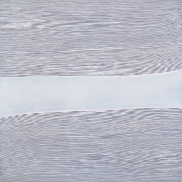 王光樂  《壽漆系列070810》  114×116cm  2007年  成交價115萬元  北京保利2014年秋拍
