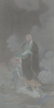 郝量 《一瞬》 絹本重彩 68×133cm 2014年
