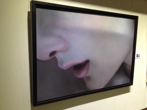 蔣煥 《細(xì)雪》 100X150cm 布面油畫 2012
