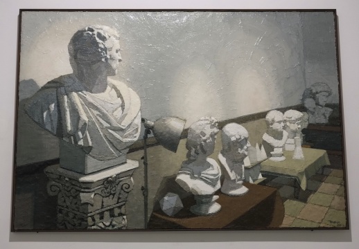 張業(yè)興  《有光的畫室》  220x150cm  布面油畫  2013
