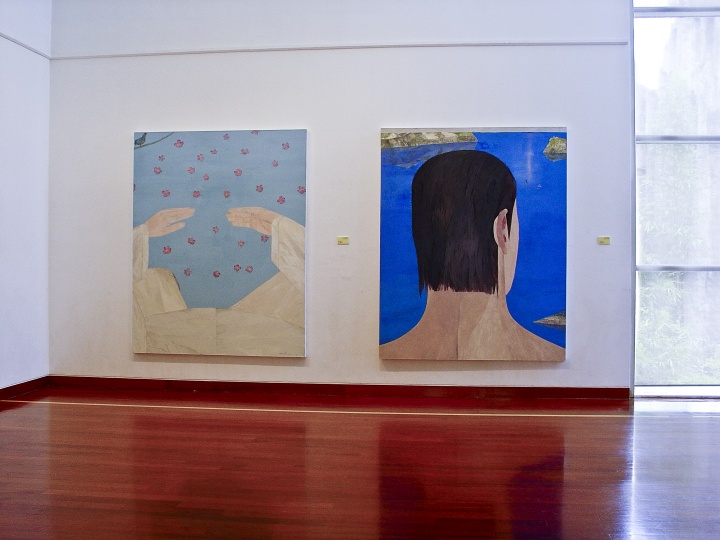 2005年，星空間開幕群展“下一站，卡通嗎？”展覽現(xiàn)場
