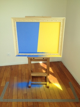 董大為 《塵歸塵》 79×69cm 木板色粉 2015
