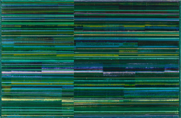 四季 立春 145X220cm  油畫布面 2014
