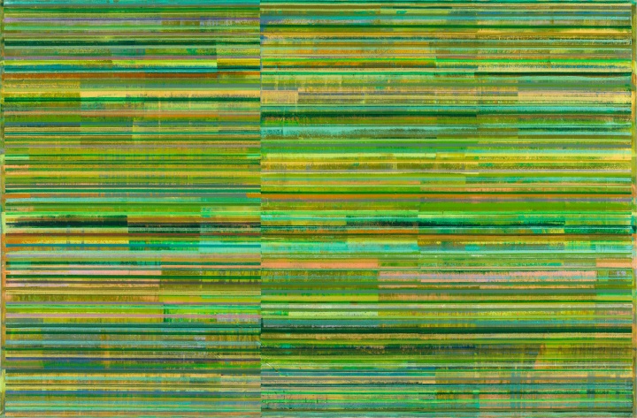 四季 雨水 145X220cm 油畫布面 2014
