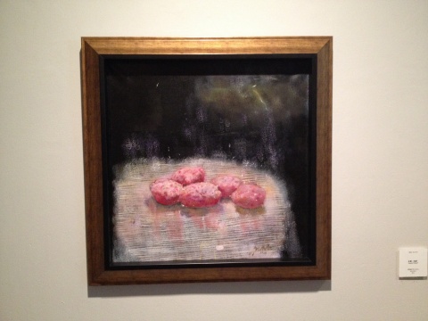 祝云業(yè) 《土豆！土豆？》 60×60cm 布面油畫 2013
