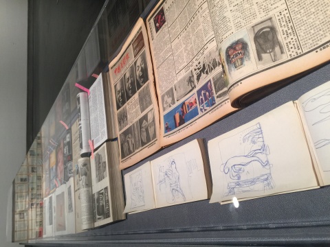 展覽展出了豐富的文獻資料
