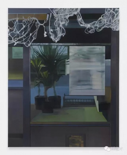 《七大道》 113.8×142.2cm 布面油畫 2014