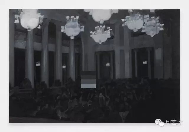 《舞廳#2》 101.6×152.4cm 布面油畫 2014
