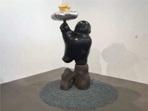 李真2007年作品《天闕輕舟》
