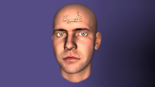 ed atkins 《No one is more work than me》 2014年巴塞爾作品
