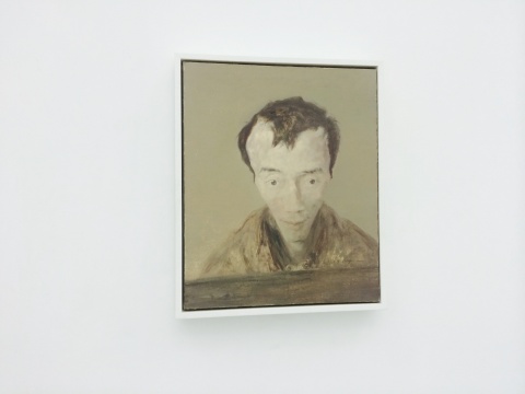 毛焰《我的詩人》61×50cm 布面油畫 1997
