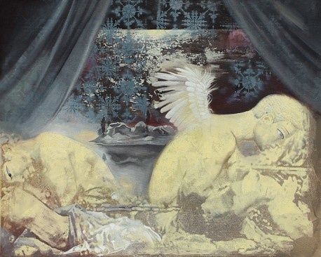 《禁錮之地》 120×150cm 布面油畫 2015
