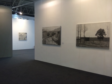 “畫東亞藝術(shù)的地圖——日韓當(dāng)代青年藝術(shù)家邀請(qǐng)展”展覽現(xiàn)場(chǎng)
