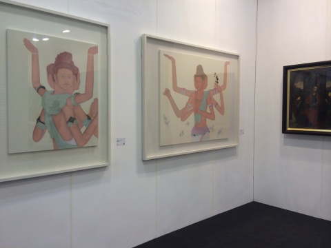 “2011—2014青年藝術(shù)100回顧展”展覽現(xiàn)場(chǎng)
