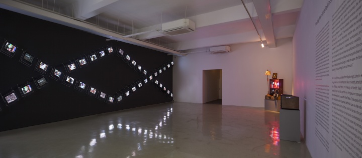 “在上海遇見白南準(zhǔn)”展覽現(xiàn)場
