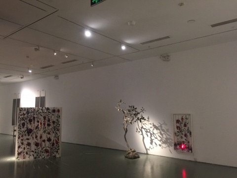 展覽現(xiàn)場(chǎng)，陳春木作品
