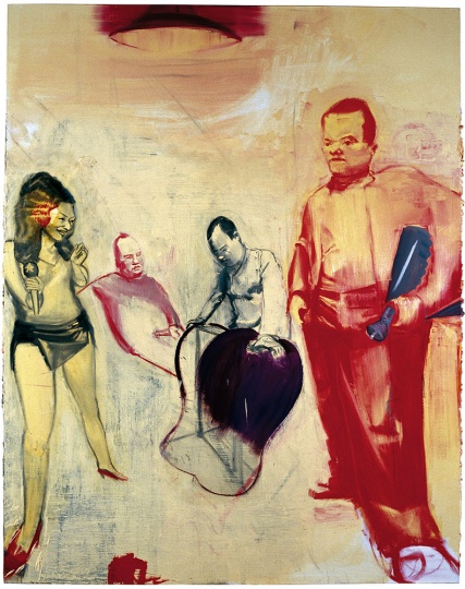馬軻 《Under the Light》254x200cm 布面油畫 2008
