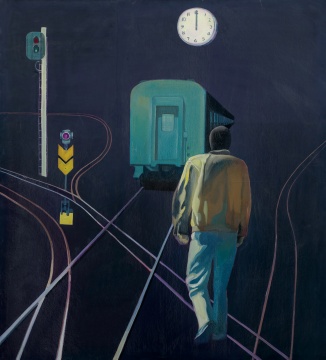 徐進《零點》200×180cm 布面油畫 1985
成交價：368萬元
