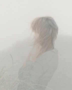 徐華翎  《之·間45》  75×60cm  絹本水墨  2014
