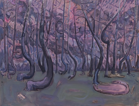 《舞樹》150×200cm 布面油畫 2016