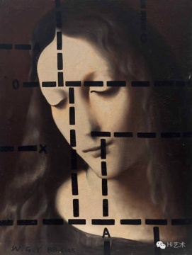 王廣義 《后古典系列——冥想的圣母》 84.5×64cm 布面油畫(huà) 1988  北京匡時(shí)2016春拍  成交價(jià)：402.5萬(wàn)元
