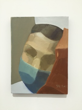 《護(hù)士》 40×30cm 布面油畫 2016

