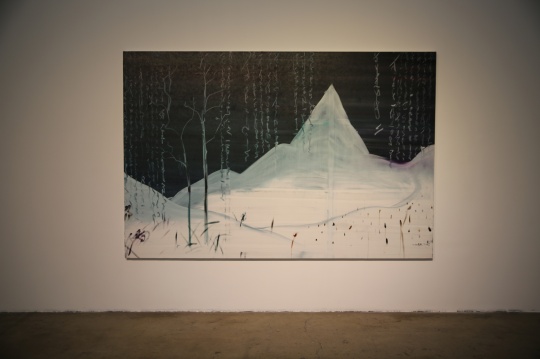《西山有意》 200x300cm 布面油畫 2014
