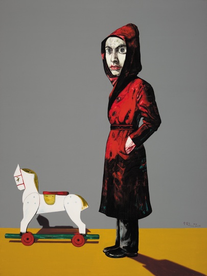 《肖像》 200 x 150cm 布面油畫 2004   ?曾梵志工作室
