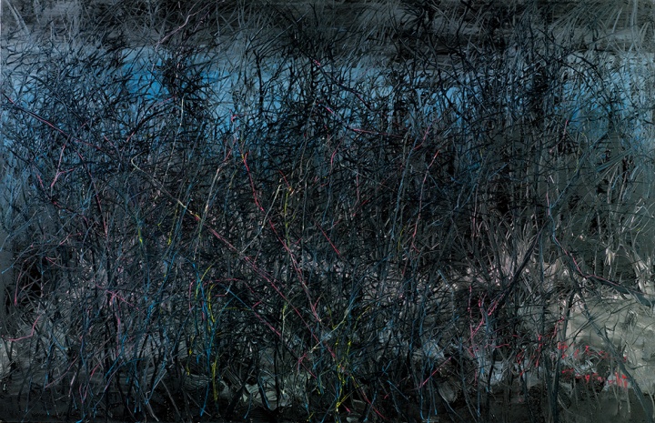 《風(fēng)景》  215.9×330.2cm   布面油畫  2006
成交價(jià)：1204萬港幣（952萬人民幣）  香港蘇富比2014年秋季拍賣會(huì)
