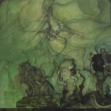 卜鏑 《2015-2#》 200×200cm 布面油畫 2015
