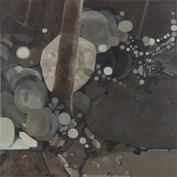 卜鏑 《2016-6#》200×200cm 布面丙烯 2016
