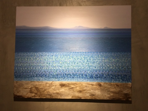 《沚湖-晨》120×150cm 布面油畫(huà) 2016