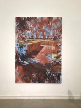 大衛(wèi)·施奈爾（ David Schnell）《玩》200x140cm 布面油彩 2017