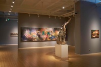 迢遞嵩高下,歸來且閉關 尹朝陽個展“在嵩山”于玉蘭堂開幕,尹朝陽,漆 瀾