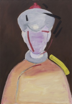趙剛《追憶》100 x 70 cm 布面油畫  2018 

