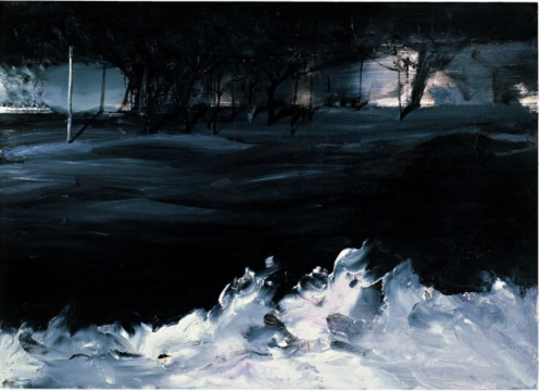 康海濤《白浪》77×106cm 紙本油畫 2006
