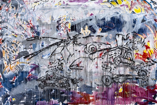 陳軒榮 G1.0.3.9 140x210cm 布面丙烯 2017（本次參展）
