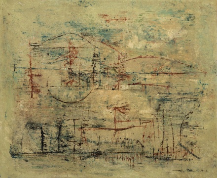趙無極《無題》1952
