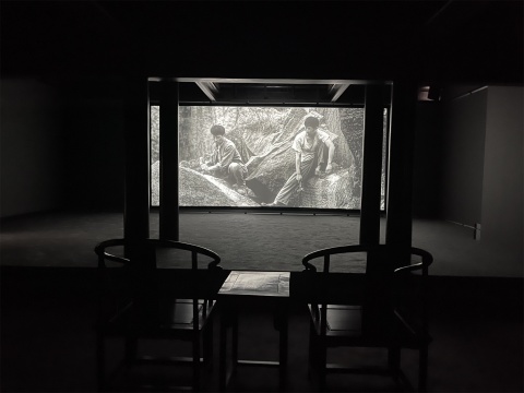 楊福東《愚公移山》展覽現(xiàn)場
