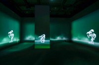 靳軍“數(shù)境等觀”傳統(tǒng)藝術(shù)與科技研究展正式開幕，構(gòu)建中國(guó)東方精神下的數(shù)字虛擬世界,范迪安,靳軍