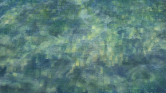 周杰《2022年6月X日》 布面油畫 90×160cm 2022

